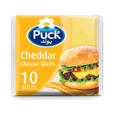 Puck Cheddar Cheese Slices 200g